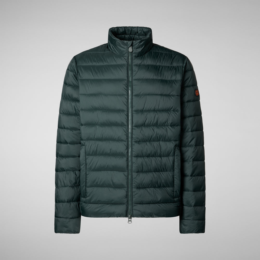 Save the duck GIACCA UOMO IDRIS IN GREEN NERO Promozione Limitata
