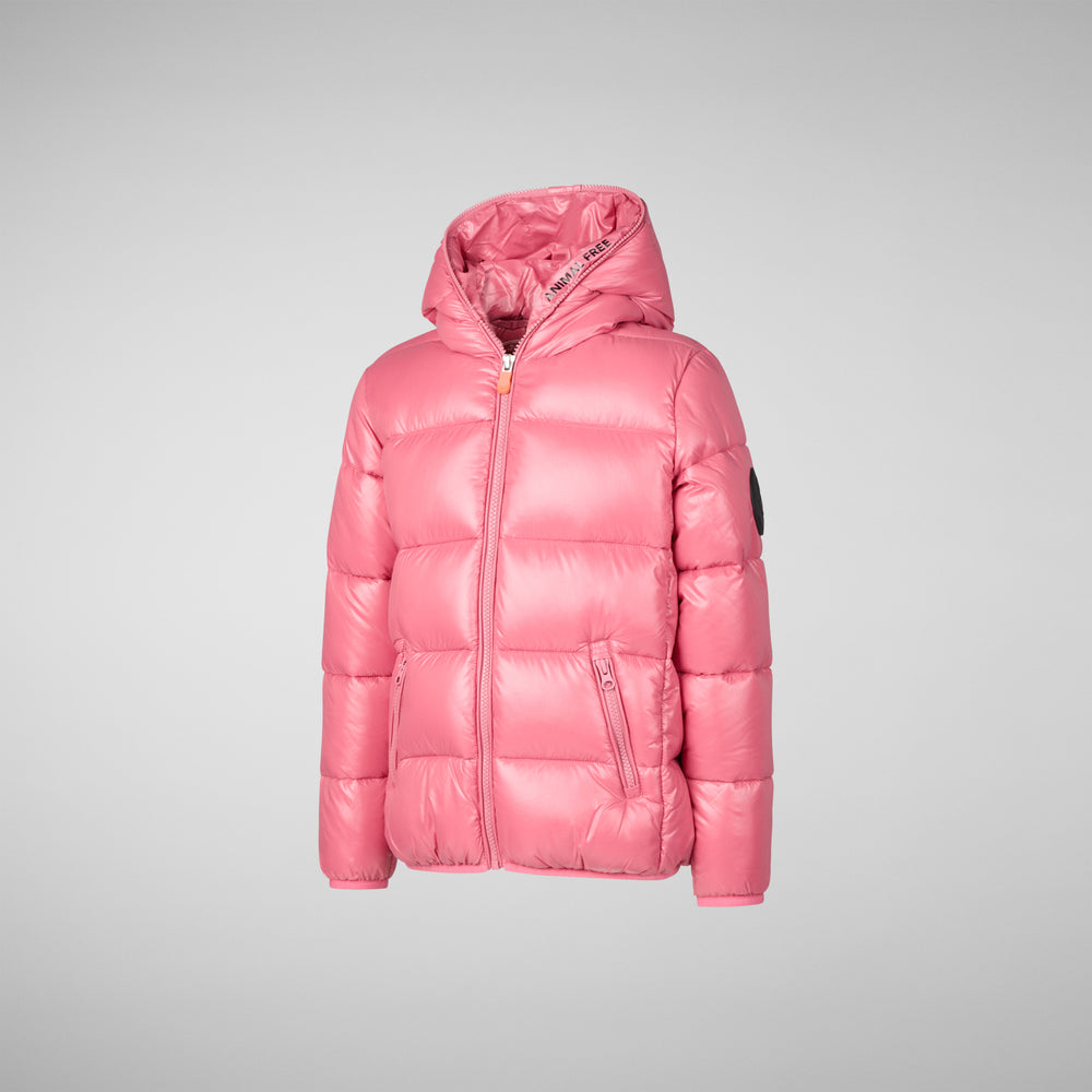 Save the duck PIUMINO ANIMAL FREE BAMBINA KATE ROSA Prezzo Ridotto