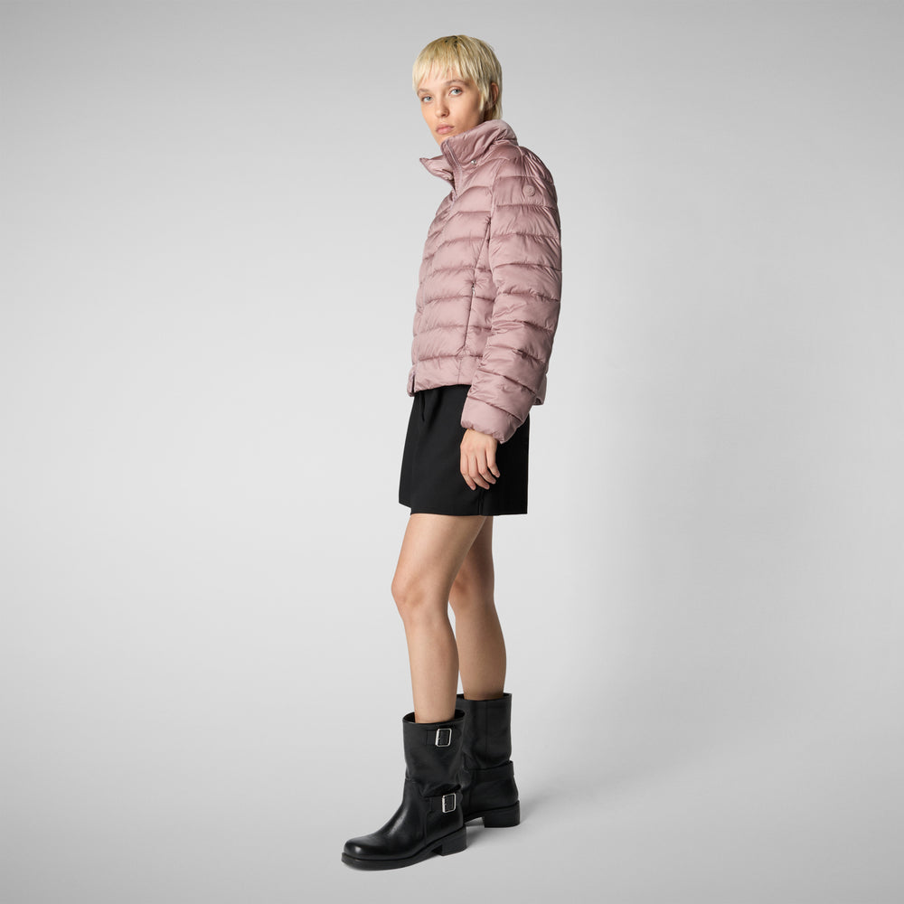 Save the duck PIUMINO ANIMAL FREE CON CAPPUCCIO DONNA LIANA ROSA ANTICO Online