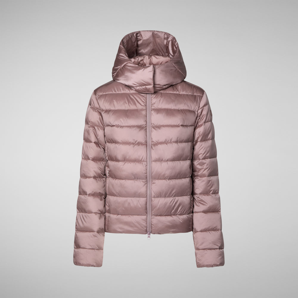 Save the duck PIUMINO ANIMAL FREE CON CAPPUCCIO DONNA LIANA ROSA ANTICO Online