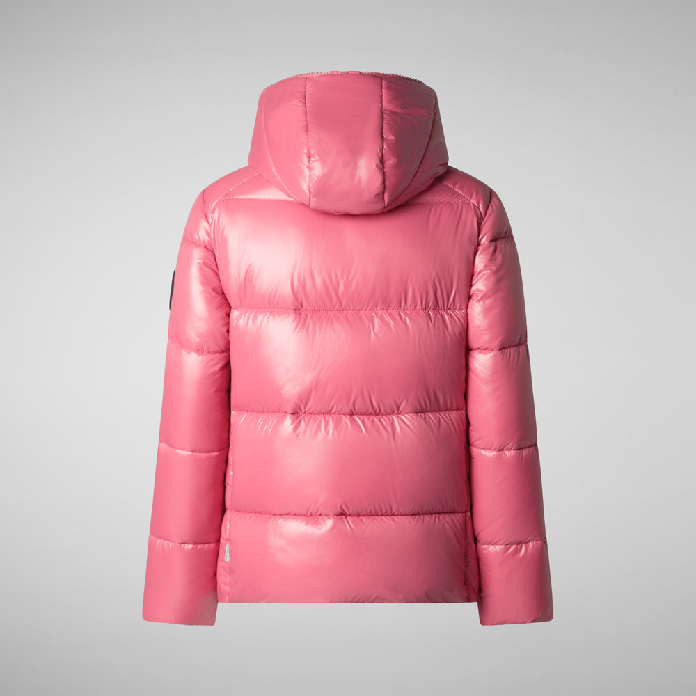 Save the duck PIUMINO ANIMAL FREE CON CAPPUCCIO DONNA LOIS ROSA Offerte