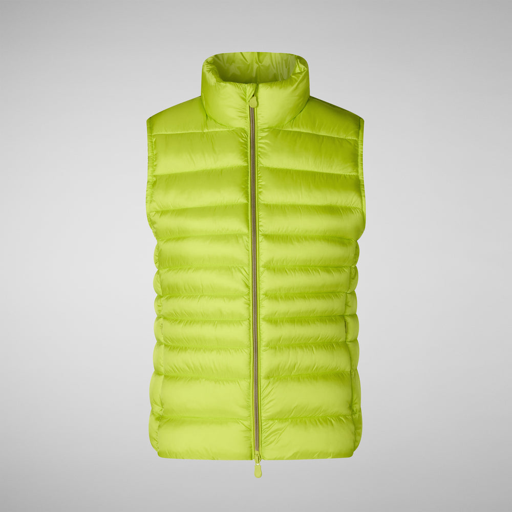 Save the duck GILET DONNA LYNN VERDE LIME Vendita Economica