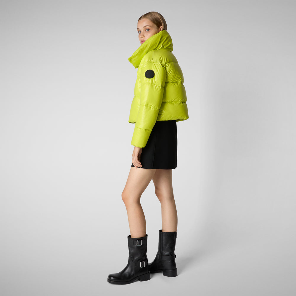 Save the duck GIACCA DONNA HEIDI VERDE LIME Negozio