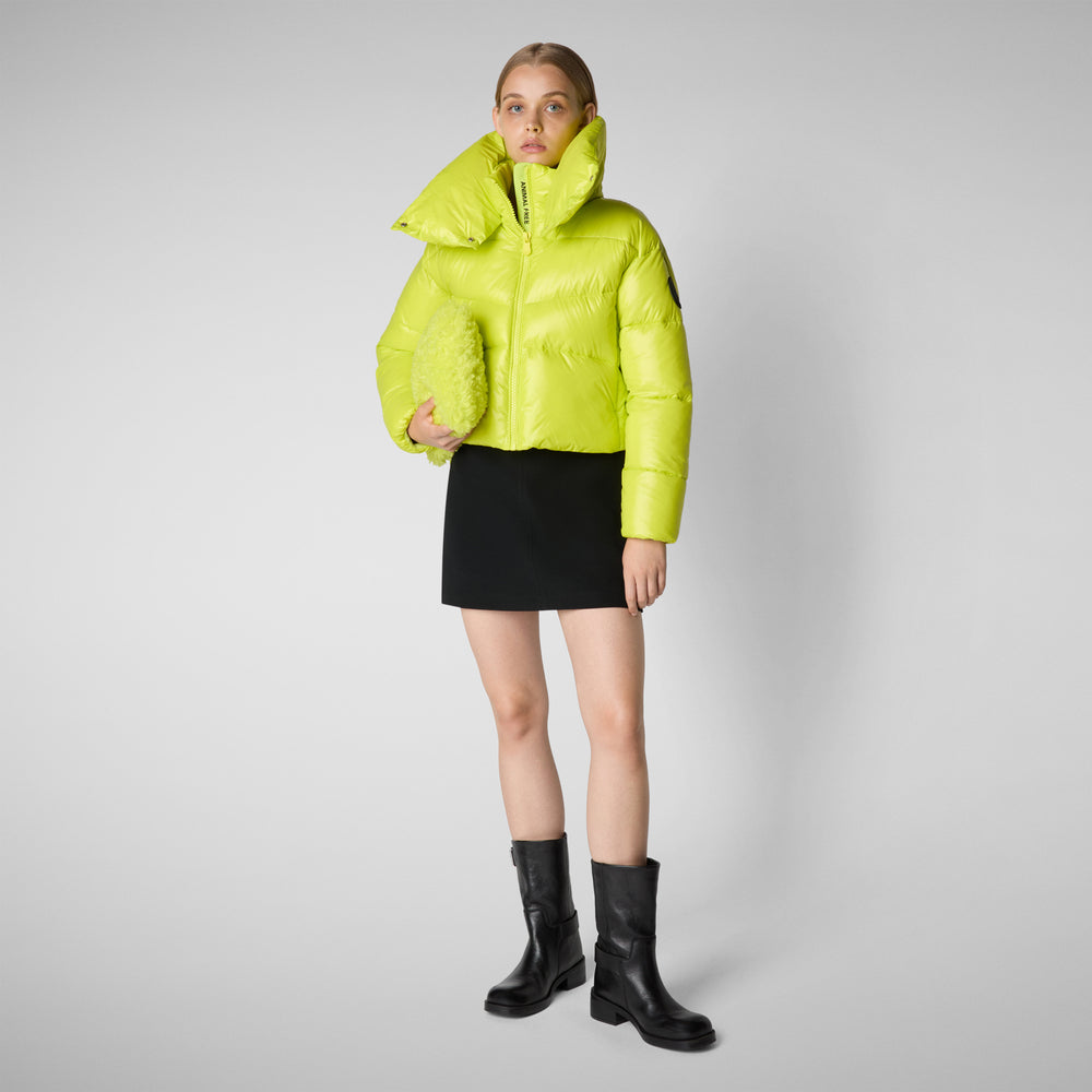 Save the duck GIACCA DONNA HEIDI VERDE LIME Negozio