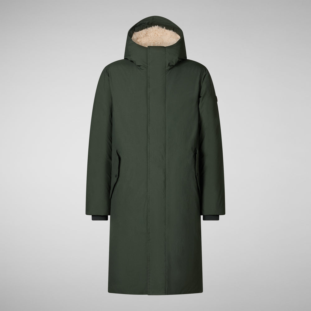 Save the duck PARKA UOMO KILLIAN IN LAND GREEN Sottocosto