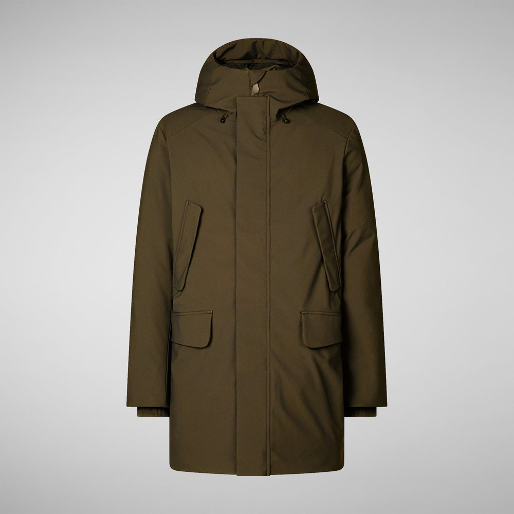Save the duck PARKA UOMO WILSON IN LAND GREEN Convenienza