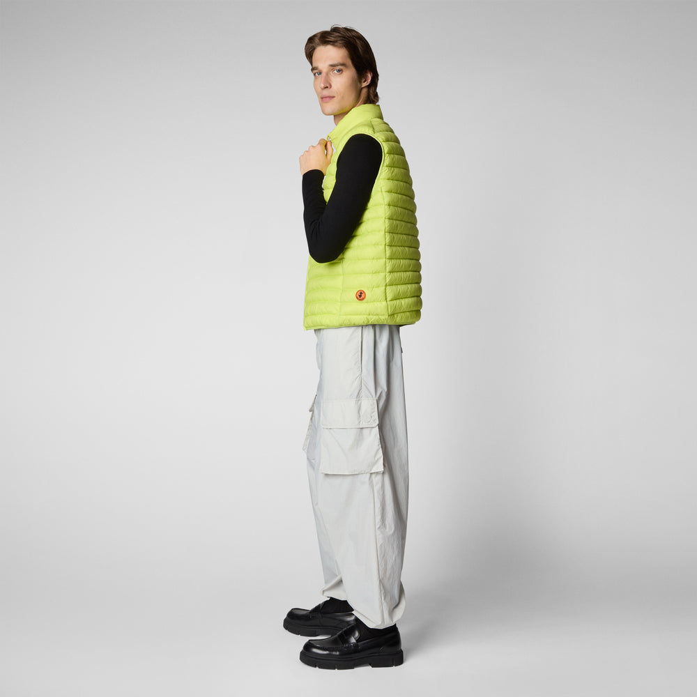 Save the duck GILET UOMO ADAM IN LICHEN GREEN Presa