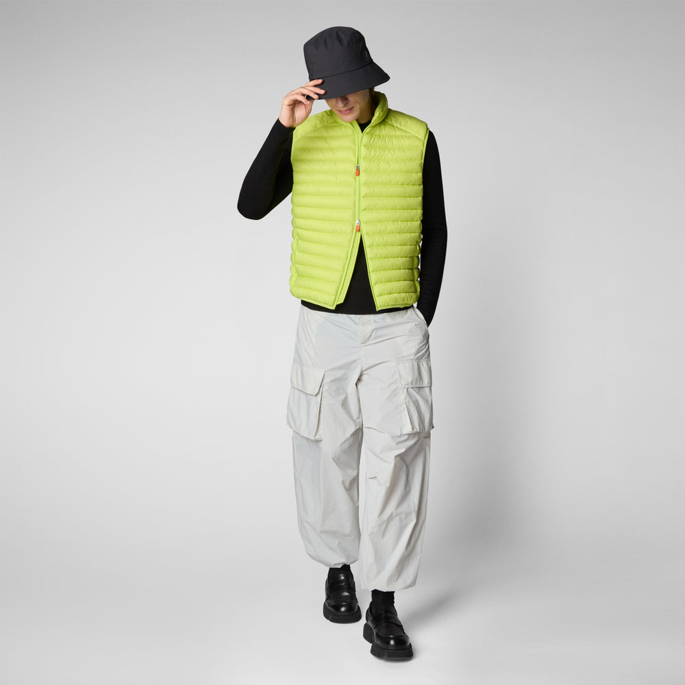 Save the duck GILET UOMO ADAM IN LICHEN GREEN Presa