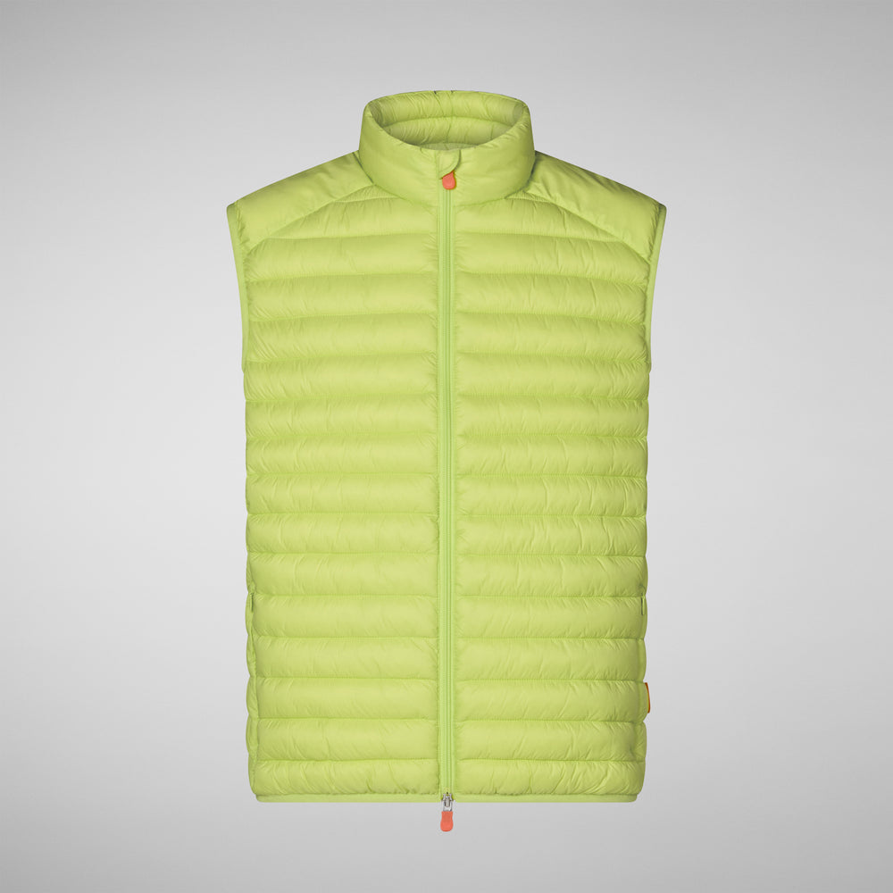 Save the duck GILET UOMO ADAM IN LICHEN GREEN Presa