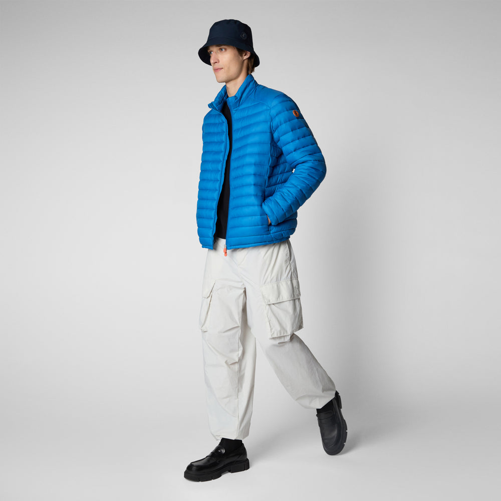Save the duck Piumino animal free uomo Alexander IN BLU BERRY Economico