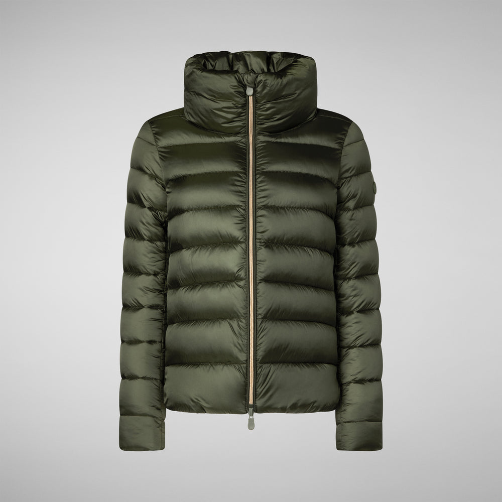Save the duck GIACCA DONNA ELSIE VERDE BOSCO In Saldo