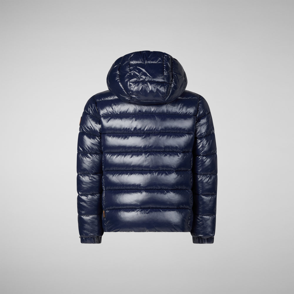 Save the duck PIUMINO ANIMAL FREE BAMBINO NILES BLU NERO 2025