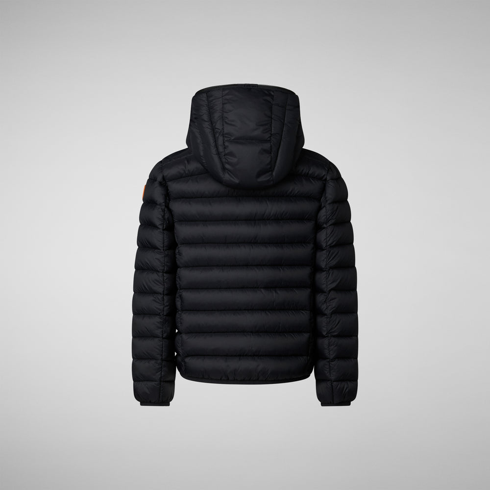 Save the duck PIUMINO ANIMAL FREE BAMBINO DONY NERO E GIALLO Qualità