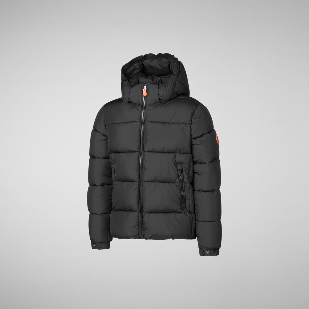 Save the duck PIUMINO ANIMAL FREE BAMBINO FOSTER NERO Acquista Ora