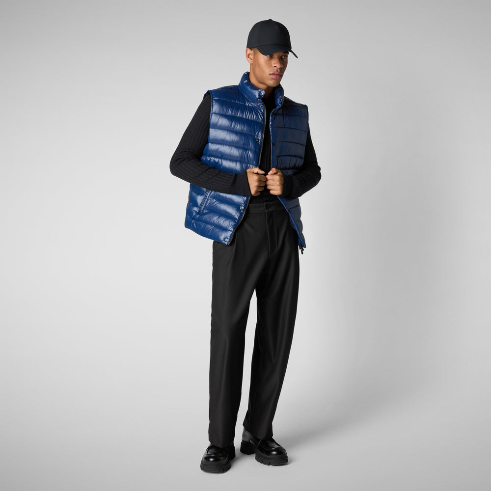 Save the duck GILET UOMO GRIFFIN INK BLU Consegna Veloce