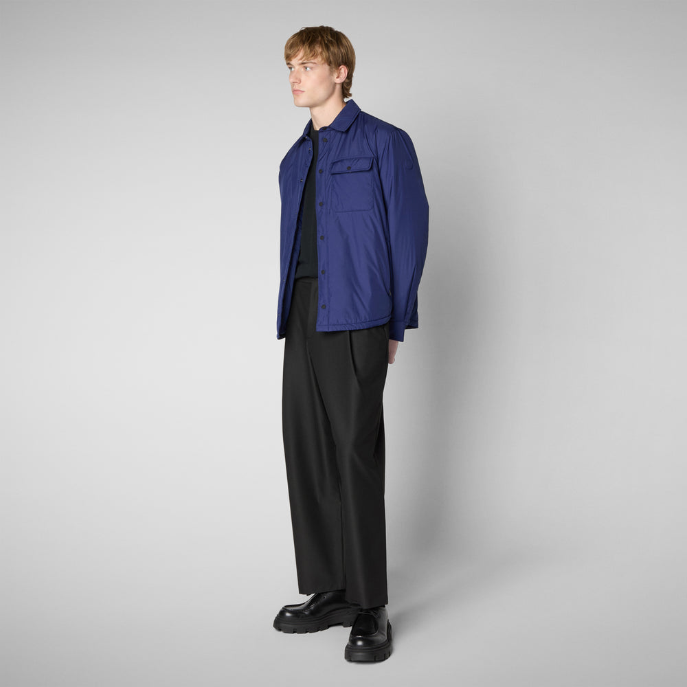 Save the duck GIACCA UOMO STELLAN IN ECLIPSE BLUE Promozione Limitata