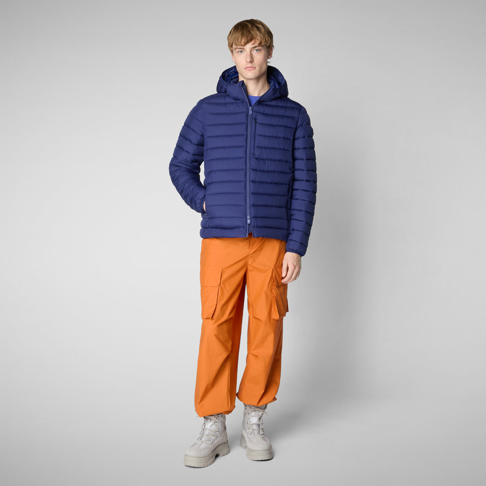 Save the duck PIUMINO UOMO JUNCUS ECLIPSE BLU