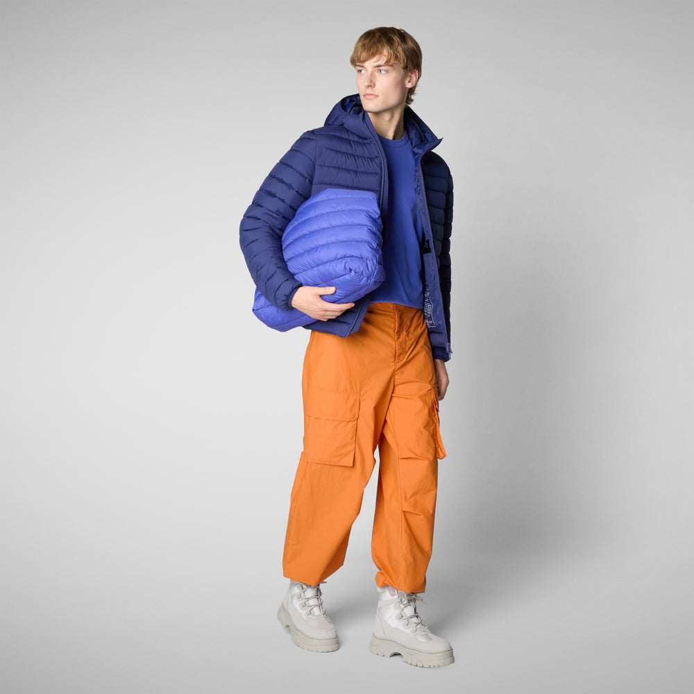 Save the duck PIUMINO UOMO JUNCUS ECLIPSE BLU Shopping Online