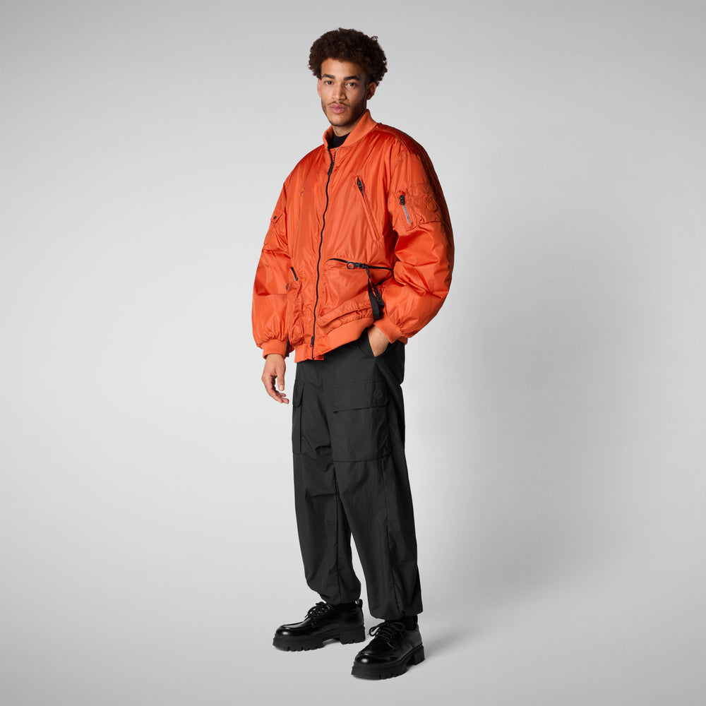 Save the duck Giacca bomber unisex Usher arancione Prezzo Ridotto