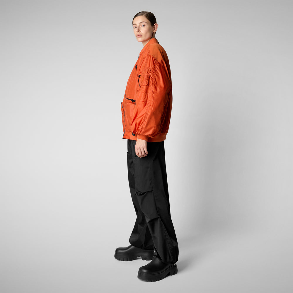 Save the duck Giacca bomber unisex Usher arancione Prezzo Ridotto