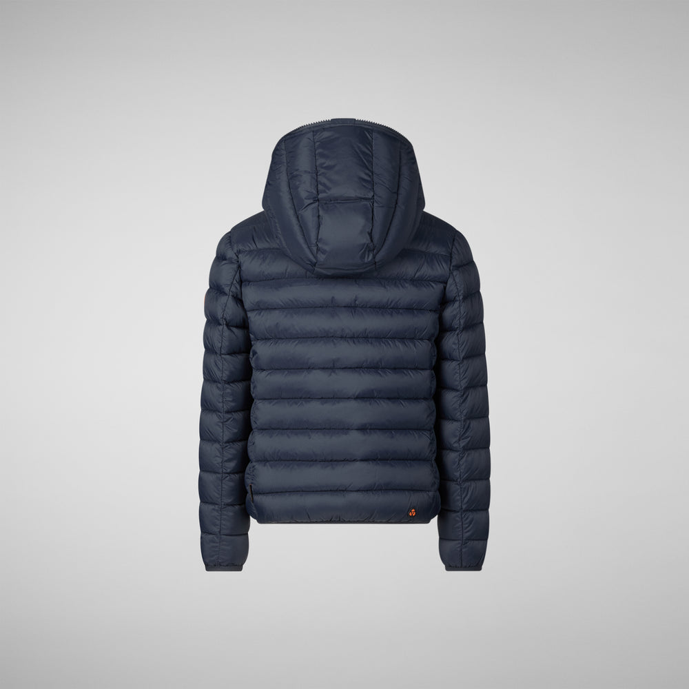Save the duck PIUMINO ANIMAL FREE BAMBINA LECI BLU NERO Online