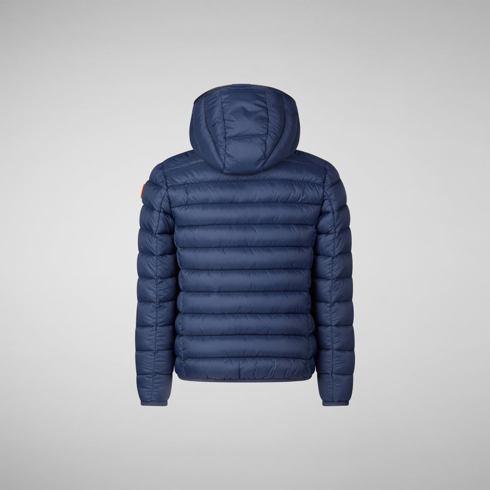 Save the duck PIUMINO ANIMAL FREE BAMBINA LILY BLU NAVY In Vendita