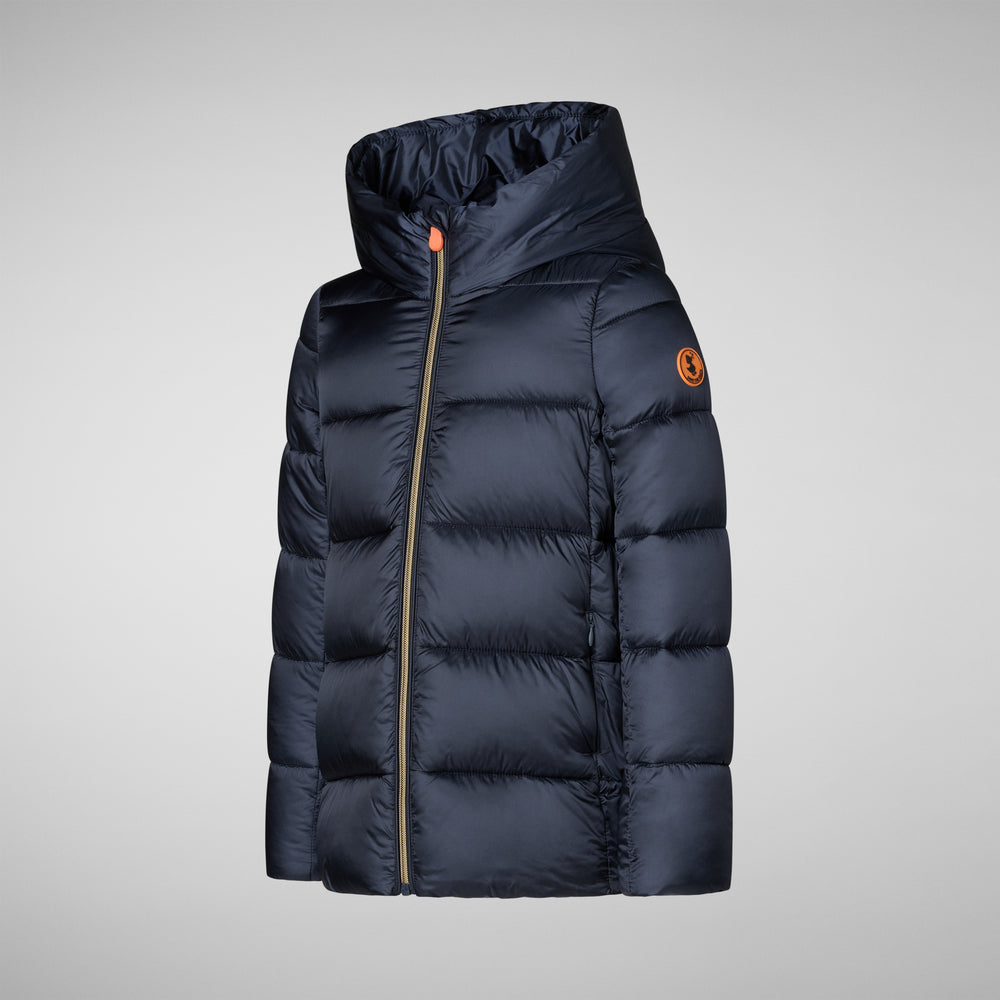 Save the duck PIUMINO ANIMAL FREE BAMBINA GRACIE BLU NERO Offerte