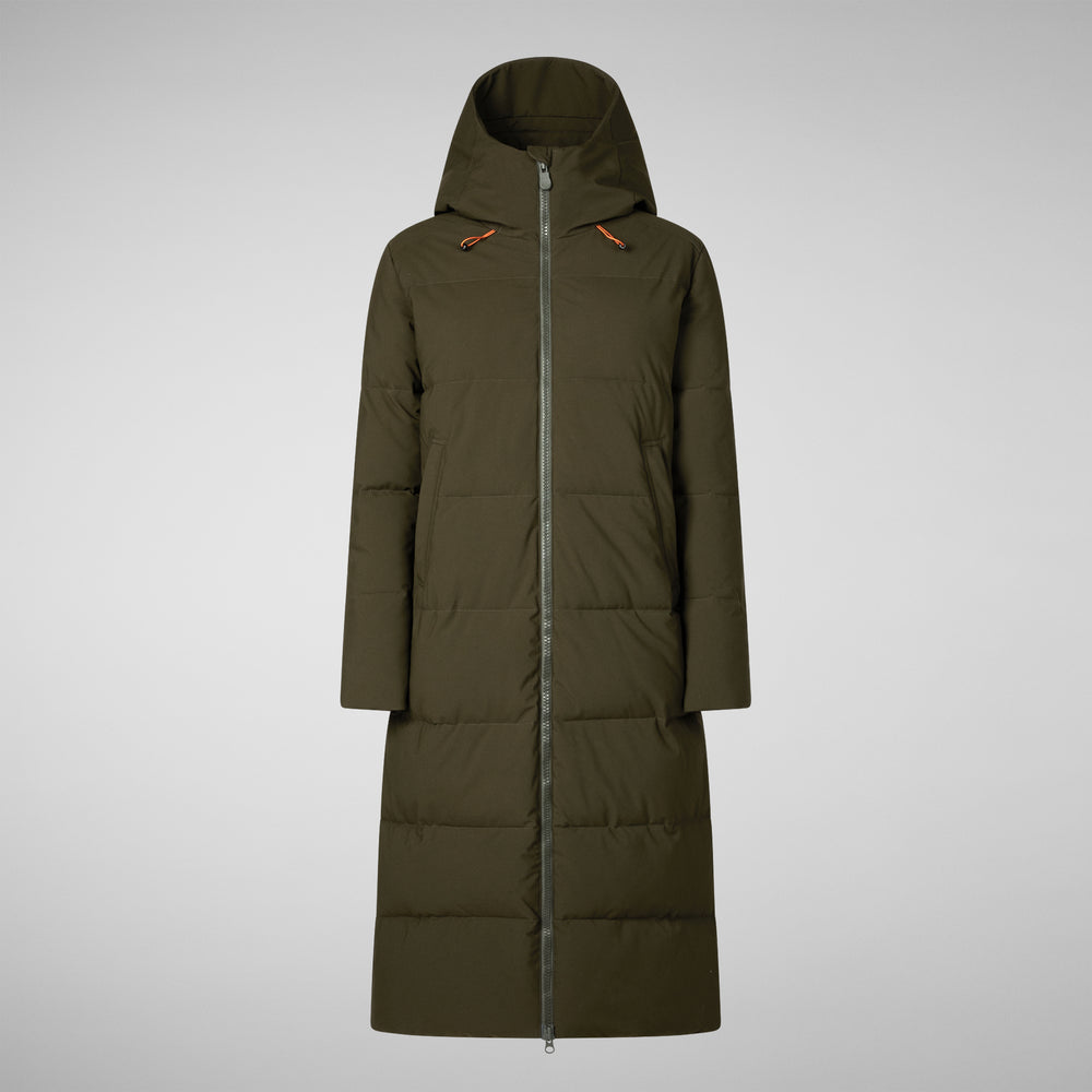 Save the duck PARKA DONNA MISSY VERDE TERRA 2025