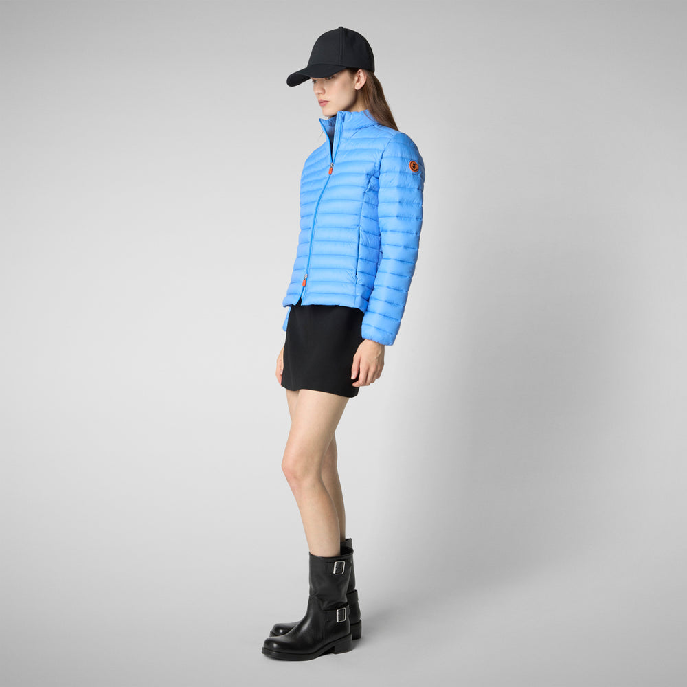 Save the duck GIACCA DONNA CARLY BLU CERULEO Negozi Online