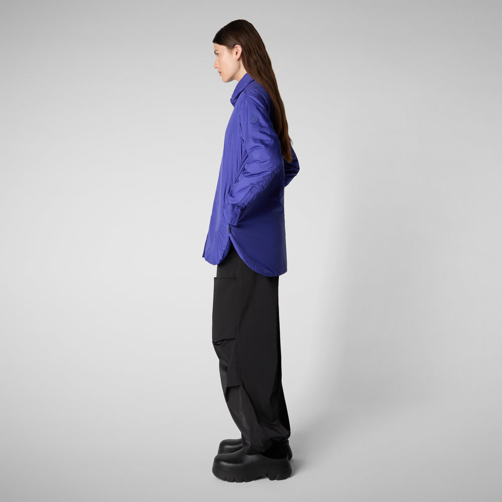 Save the duck GIACCA DONNA AMARILLIS BLU GENZIANA Sottocosto