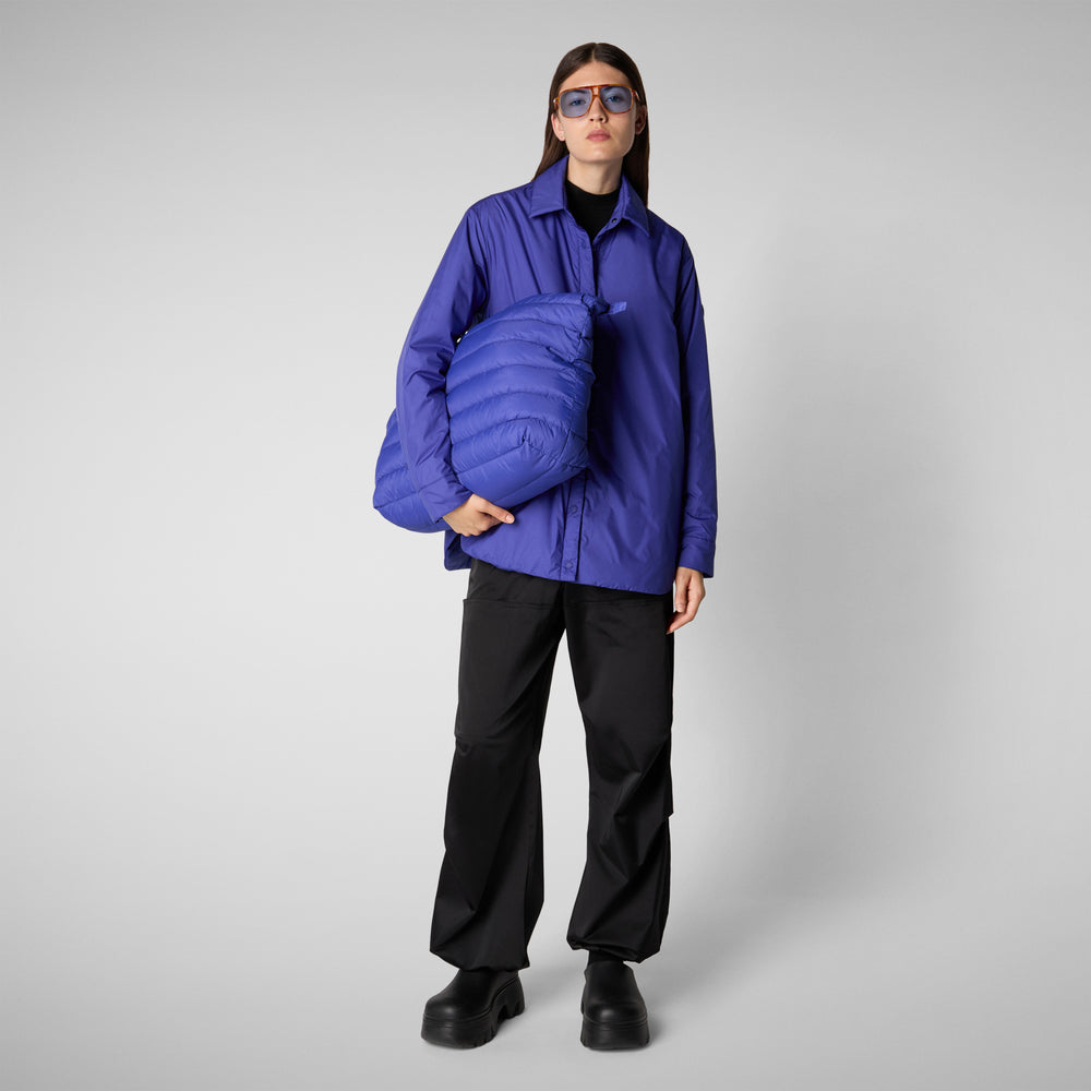 Save the duck GIACCA DONNA AMARILLIS BLU GENZIANA Sottocosto