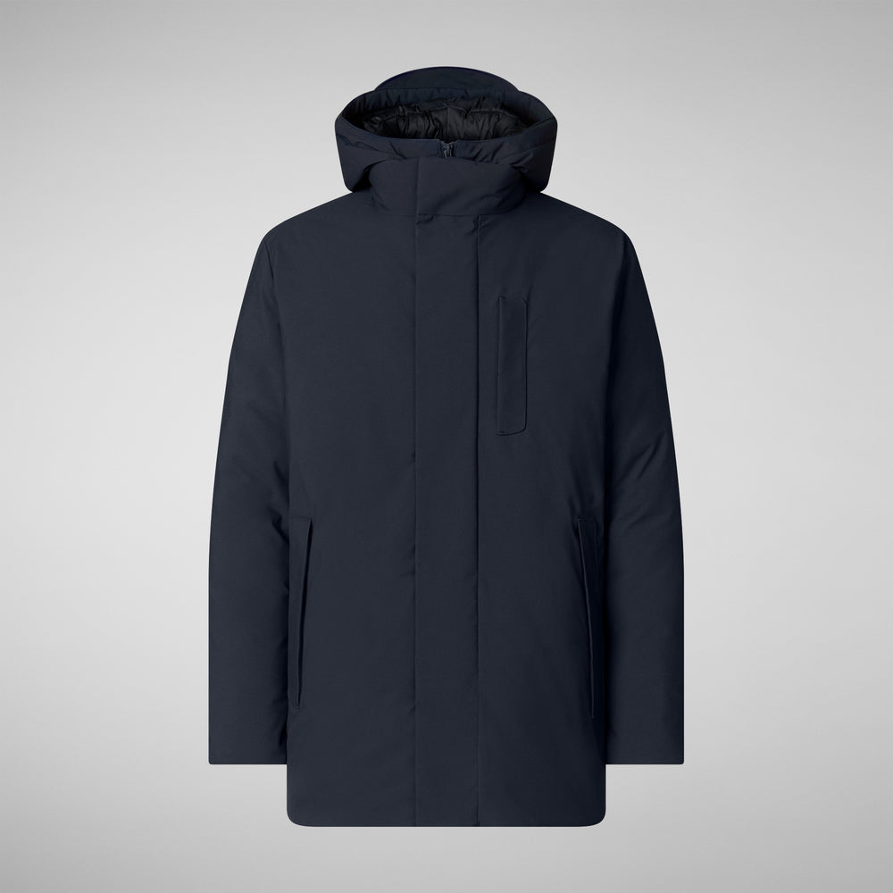 Save the duck PARKA UOMO SESLE IN BLU NERO Shopping Online
