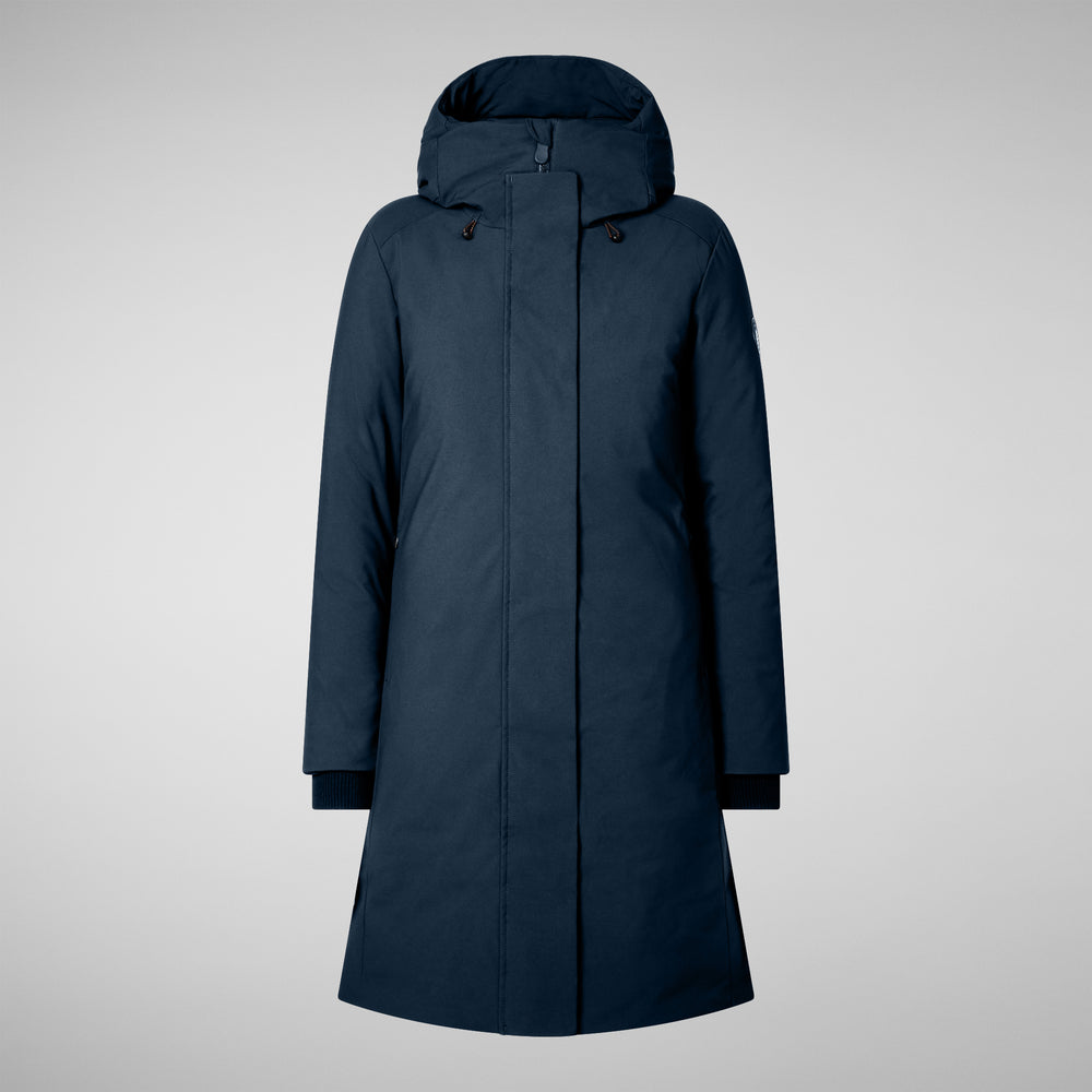 Save the duck PARKA DONNA CON CAPPUCCIO SIENNA BLU NERO Hotsell