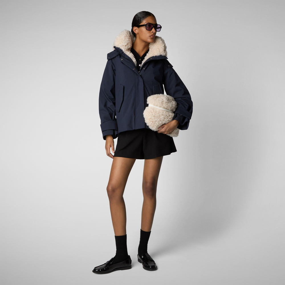 Save the duck giacca donna DONNA ORIANE BLU NERO Super Saving Price