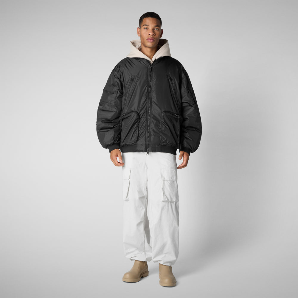 Save the duck Giacca bomber unisex Usher nero Nuovo