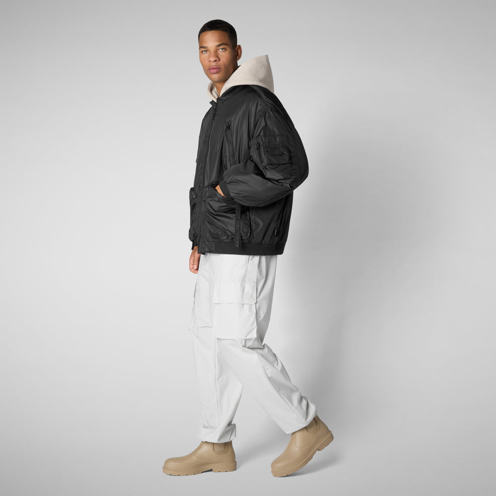 Save the duck Giacca bomber unisex Usher nero Nuovo
