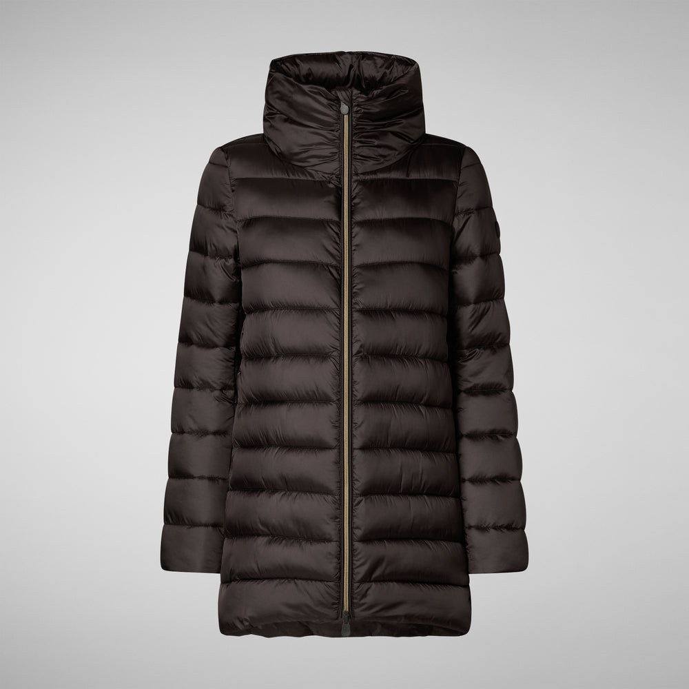 Save the duck PIUMINO ANIMAL FREE DONNA LYDIA BROWN NERO Acquista Ora