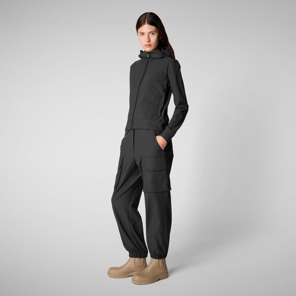 Save the duck PANTALONI CARGO DONNA GOSY NERO Black Friday Prezzi