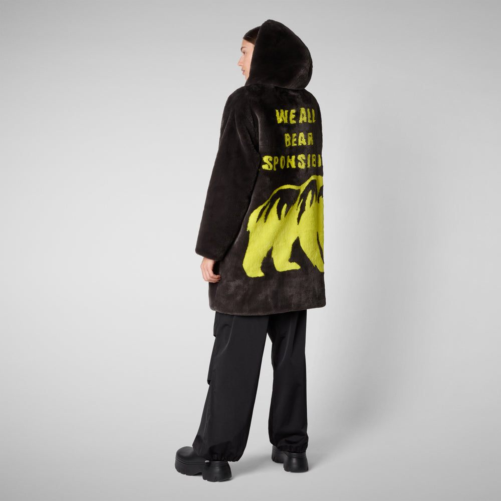 Save the duck GIACCA DONNA KALA MARRONE NERO Prezzo Ridotto
