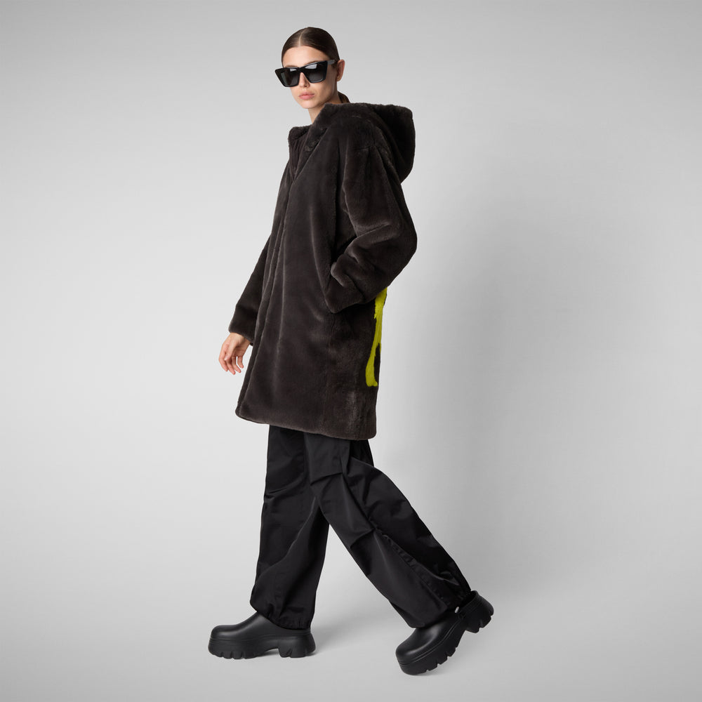 Save the duck GIACCA DONNA KALA MARRONE NERO Prezzo Ridotto