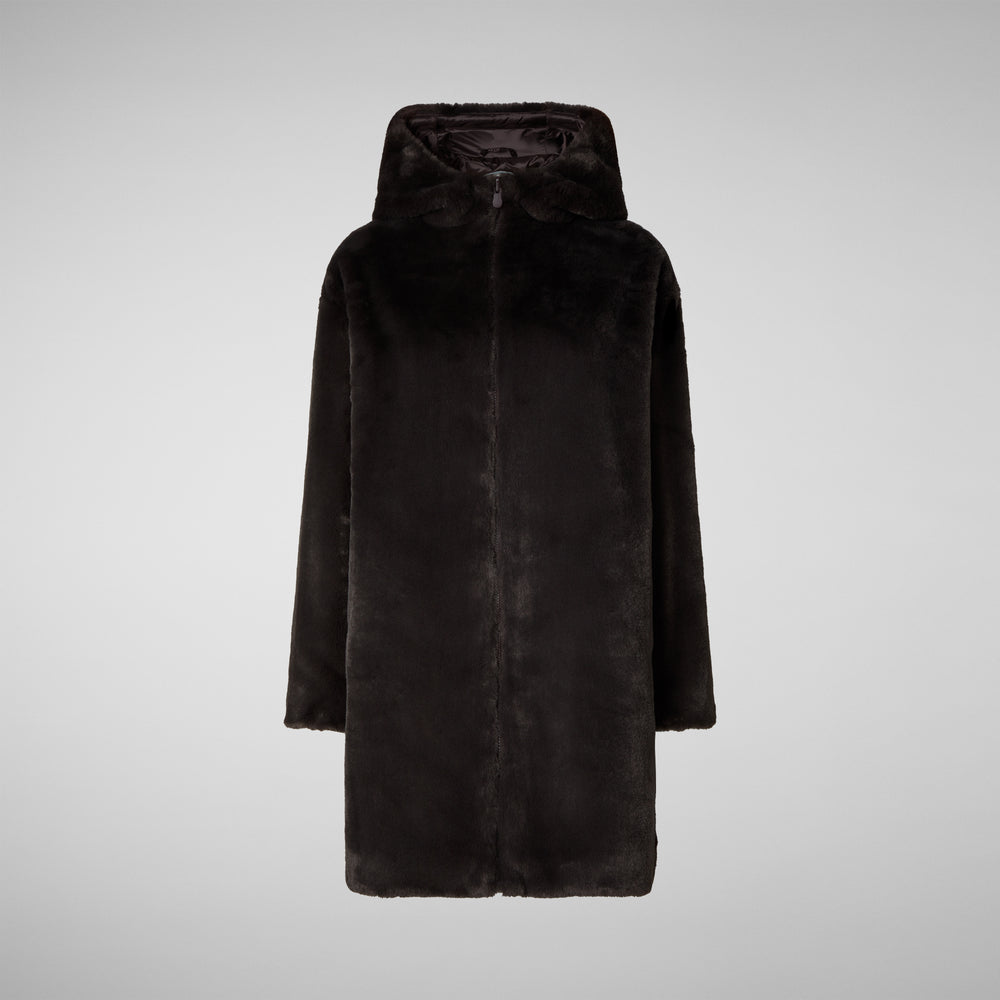 Save the duck GIACCA DONNA KALA MARRONE NERO Prezzo Ridotto