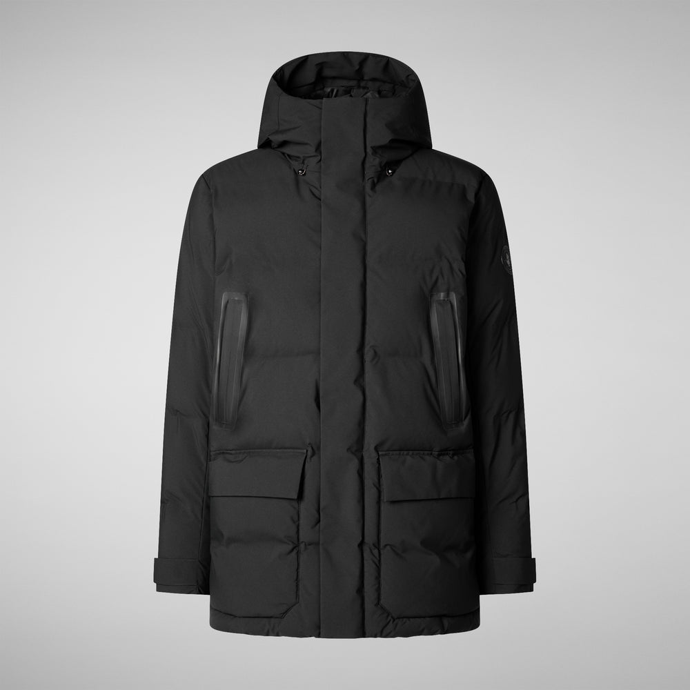 Save the duck PARKA UOMO QUINLAN IN NERO Presa