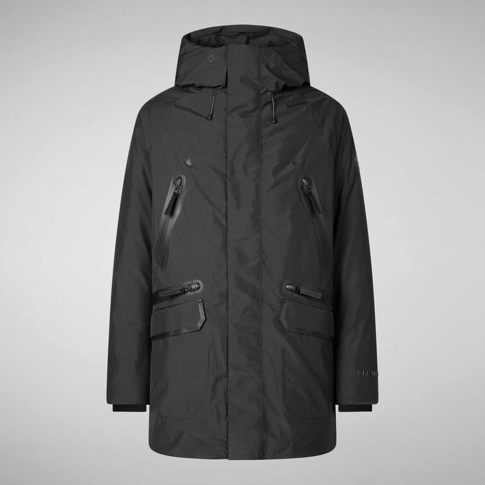 Save the duck PARKA UOMO HARVEY IN NERO Economico