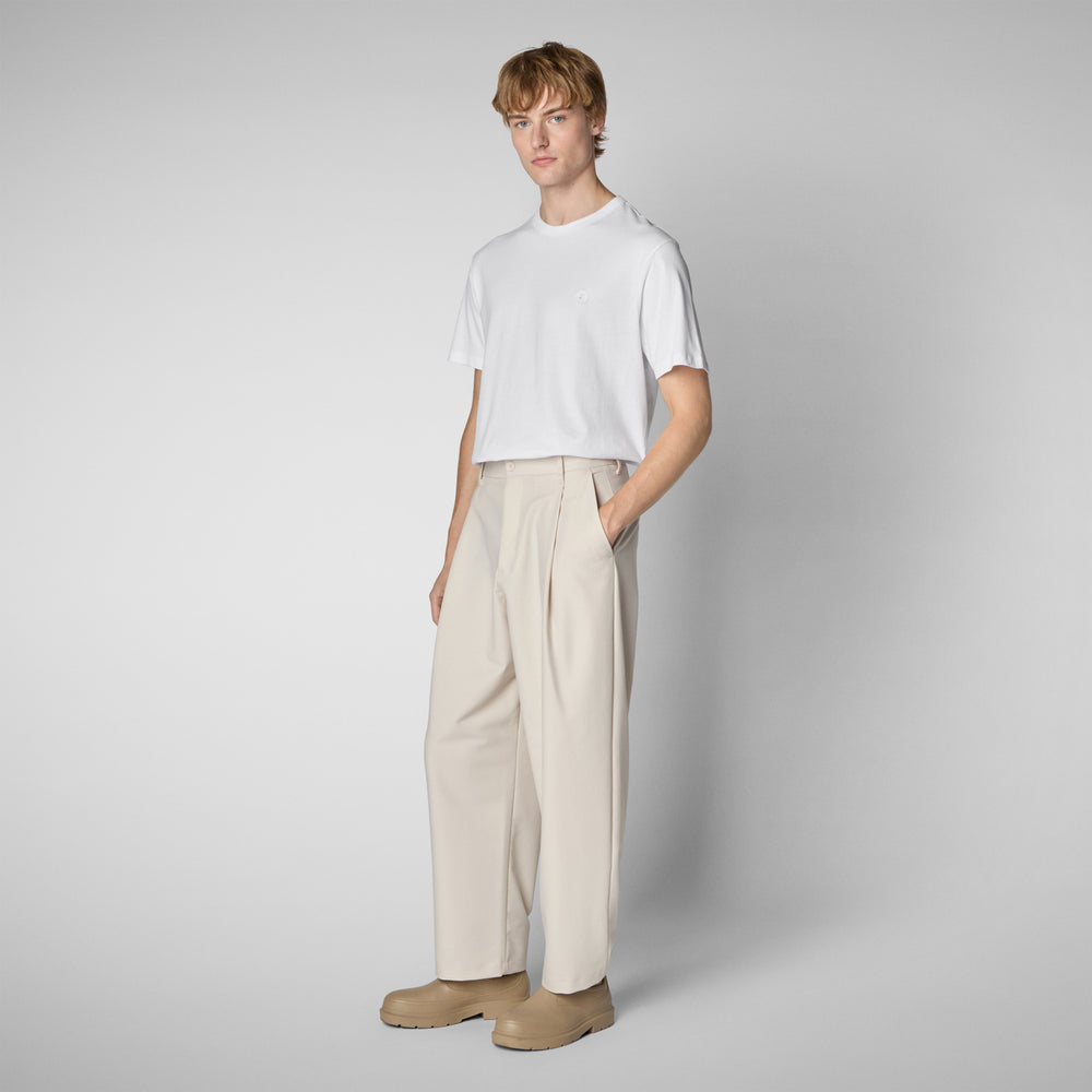 Save the duck T-SHIRT UOMO BRAM IN OFF WHITE Online