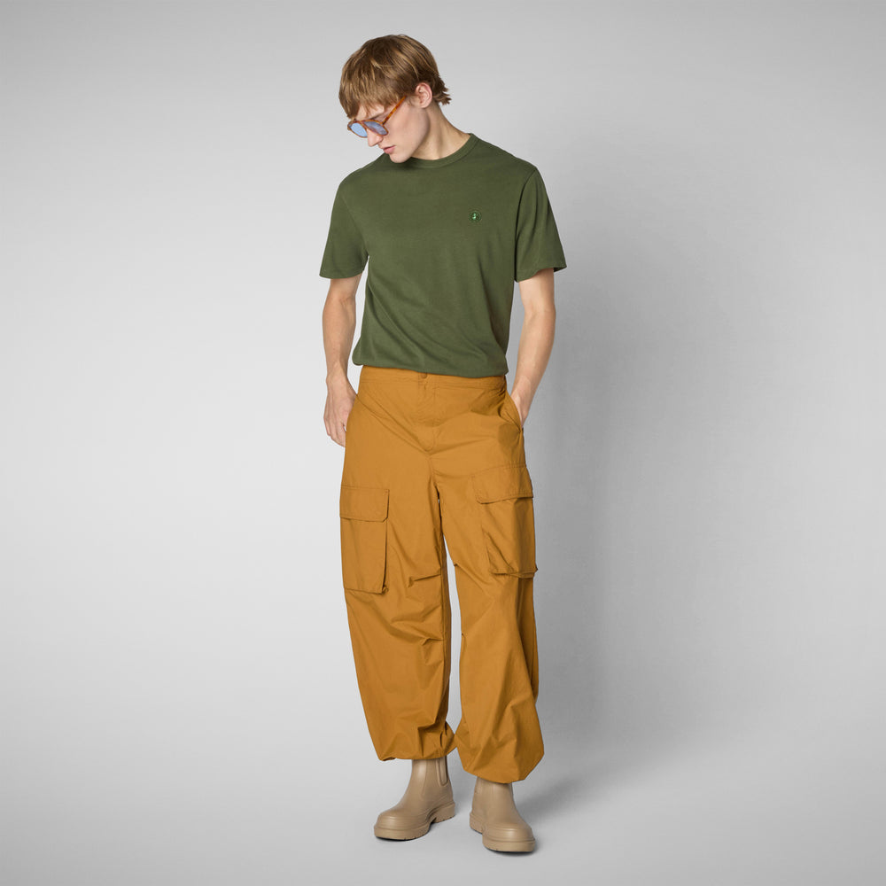 Save the duck T-SHIRT UOMO BRAM IN MOSS GREEN In Vendita