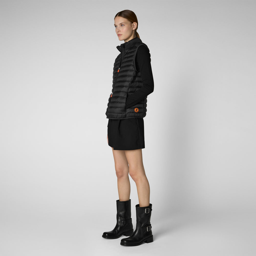 Save the duck Gilet imbottito donna Charlotte Nero Vendite Flash