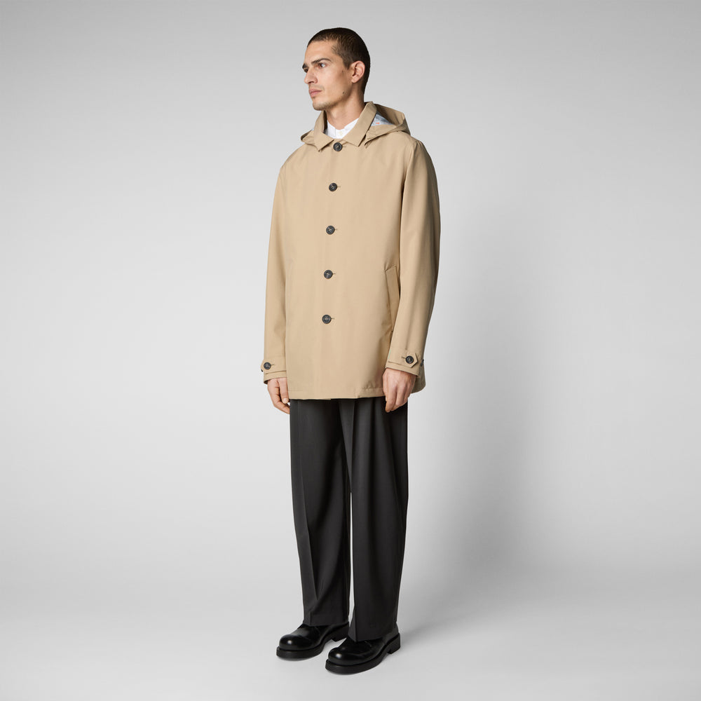 Save the duck Impermeabile uomo Benjamin beige scuro Offerta