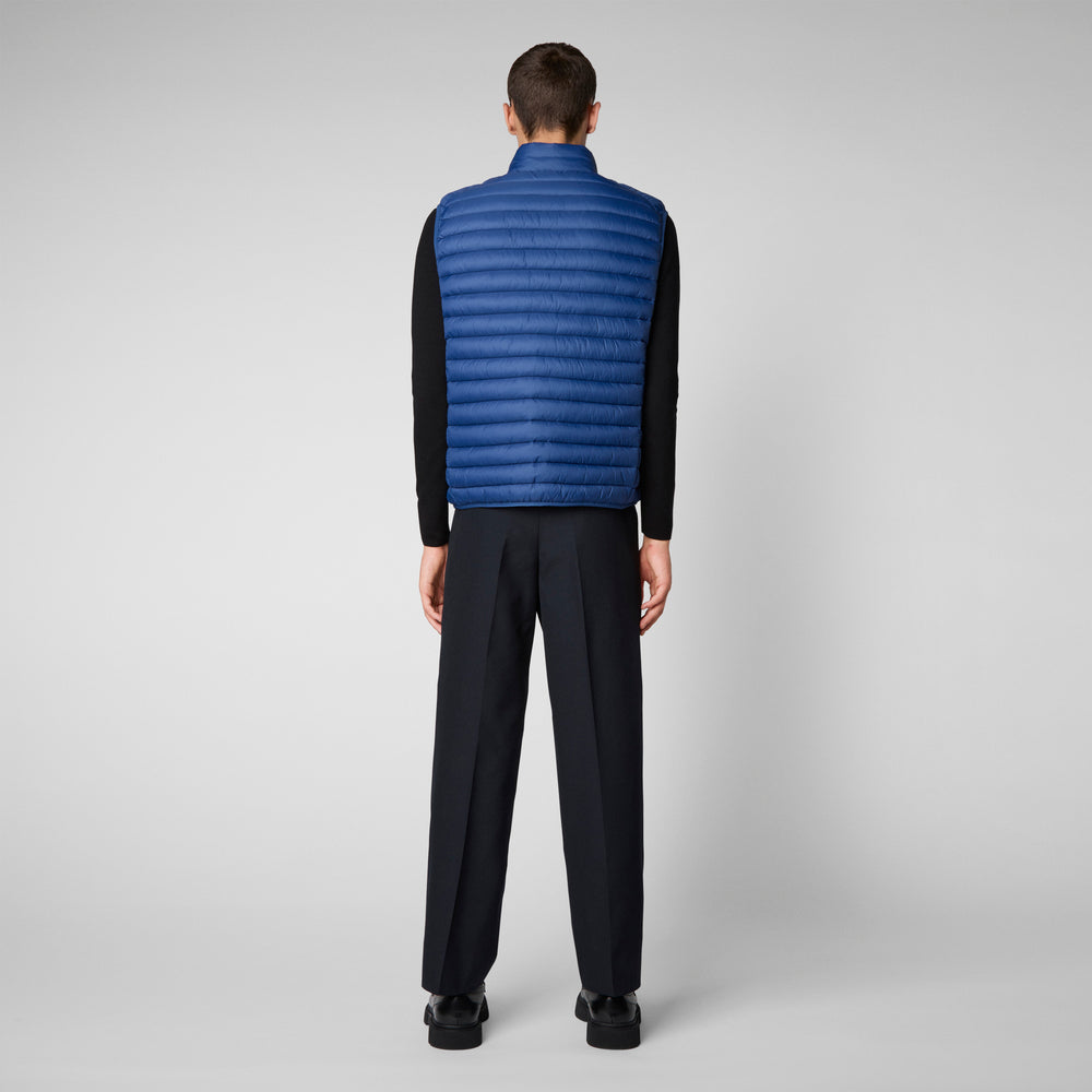 Save the duck Gilet imbottito uomo Adam eclipse blu Spedizione Gratuita