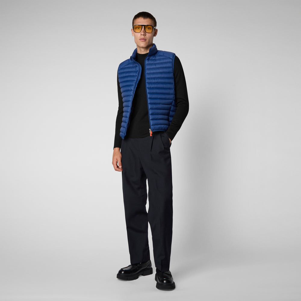 Save the duck Gilet imbottito uomo Adam eclipse blu Spedizione Gratuita