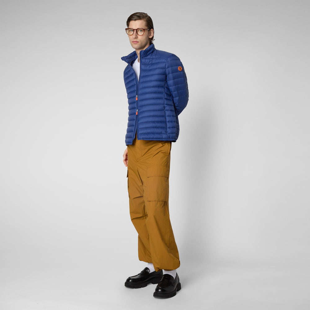 Save the duck Piumino animal free uomo Alexander blu elettrico Pezzi Unici
